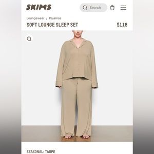 SKIMS Sleep Set